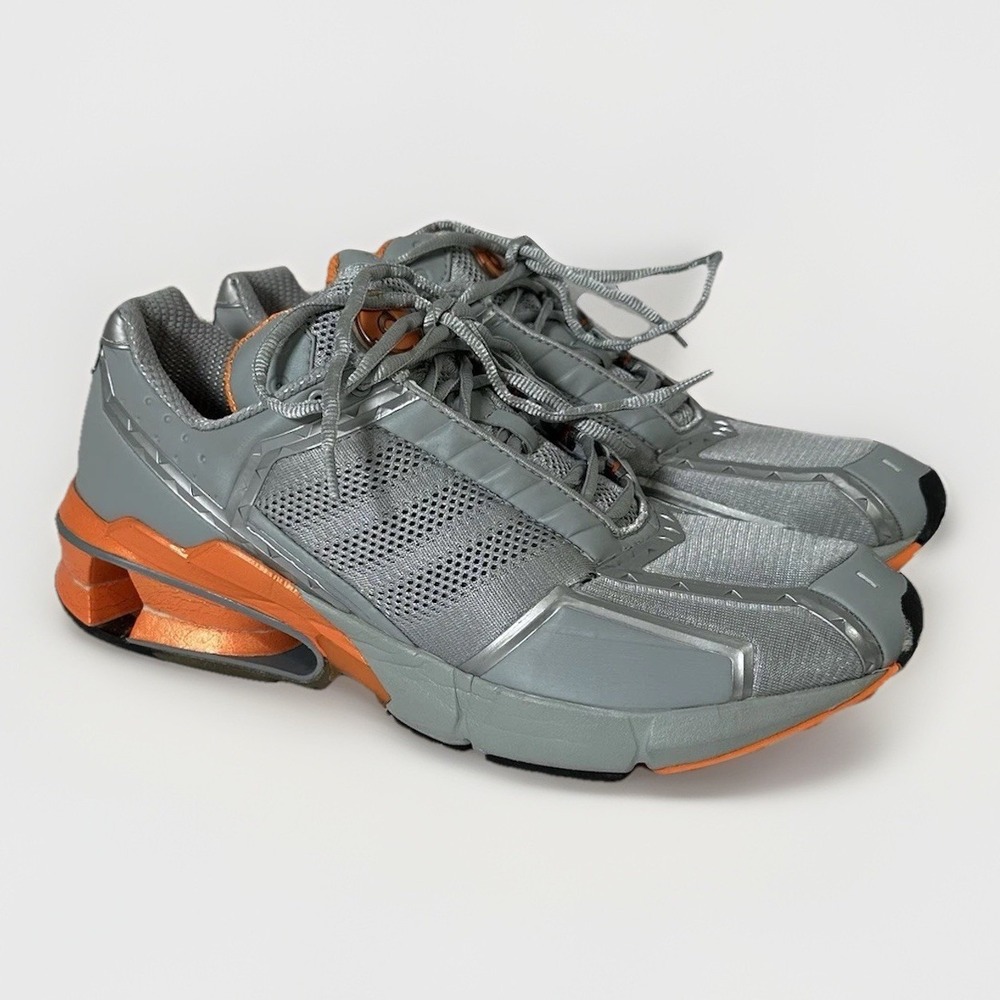Adidas a3‎ Control Mens 10.5 Orange Silver 146096 Running Shoes Vintage 2000s